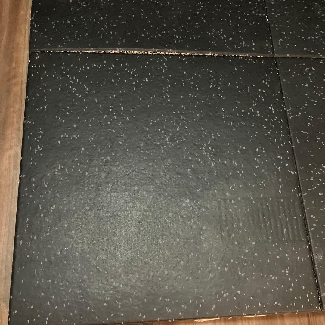 ぎ*っ様 GYMMAT ジム用ゴムマット 50cm角 25mm×12枚