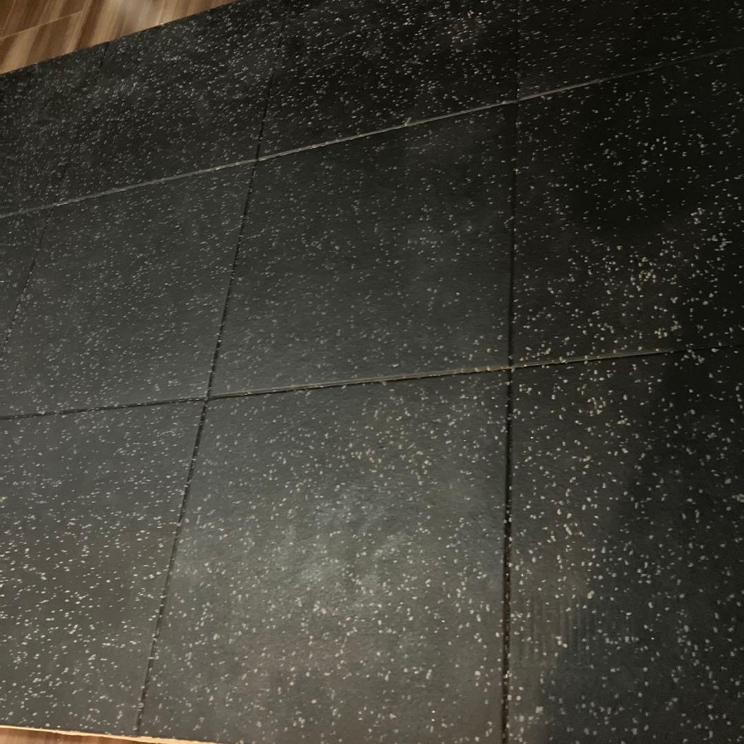 ぎ*っ様 GYMMAT ジム用ゴムマット 50cm角 25mm×12枚