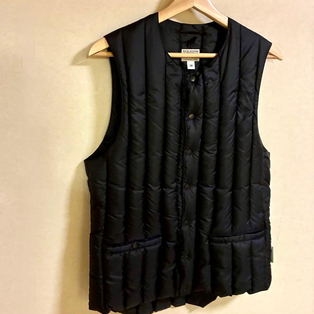 ロッキーマウンテン　シックスマンス　ダウンベスト　ブラック　38