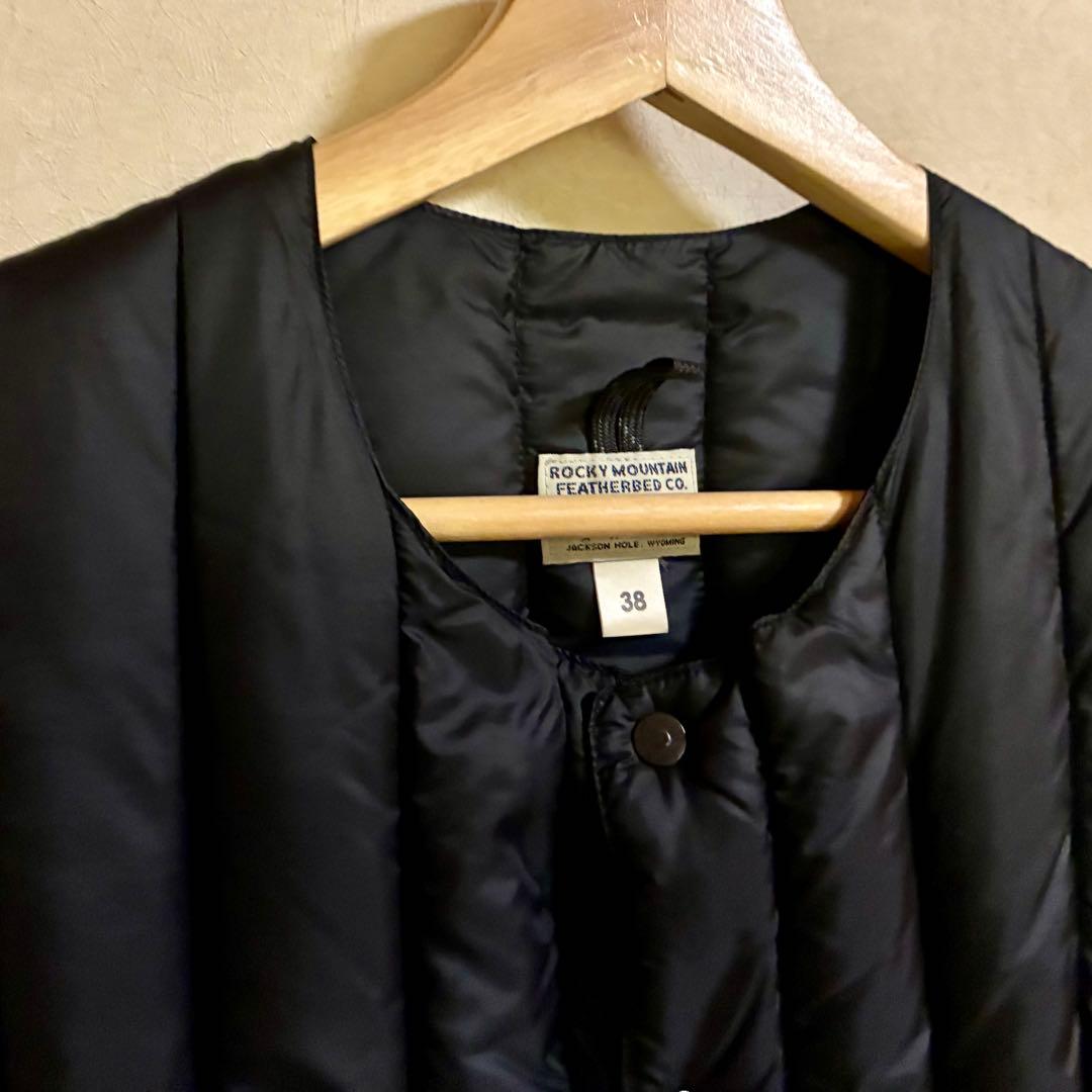 ロッキーマウンテン　シックスマンス　ダウンベスト　ブラック　38