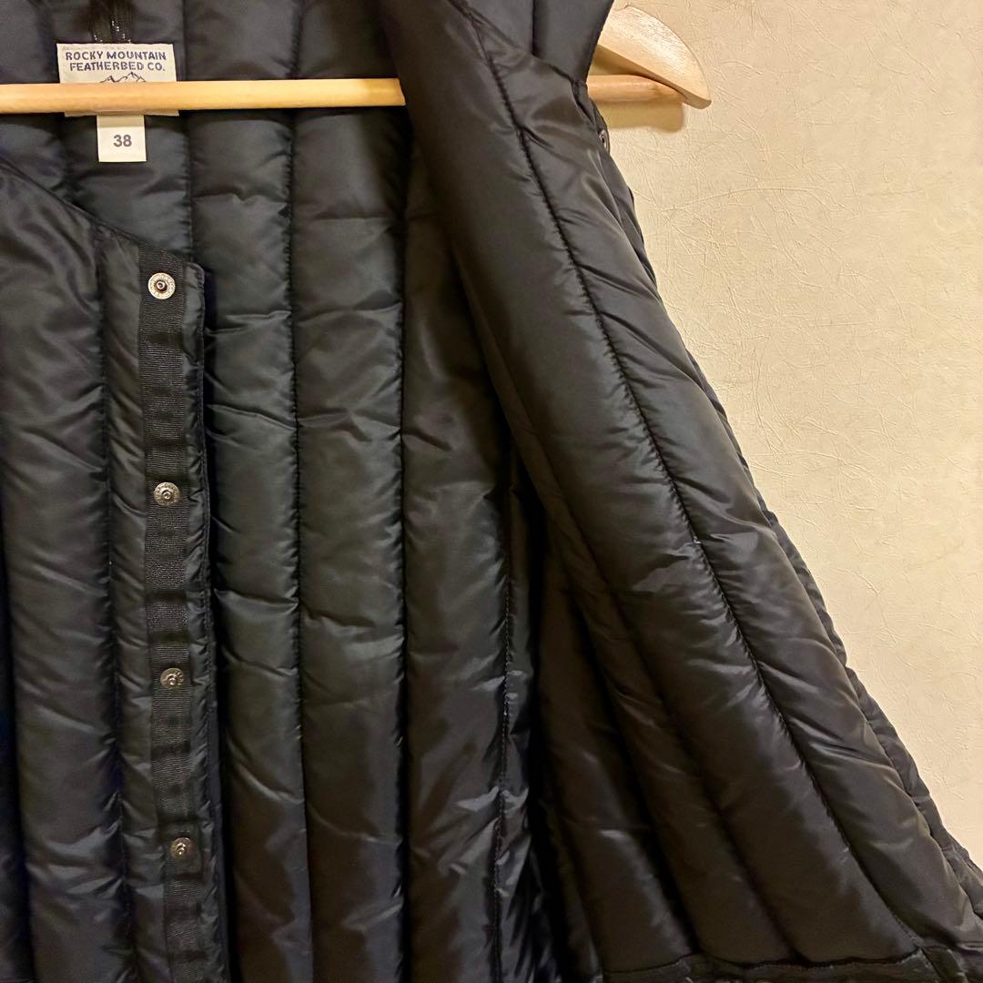 ロッキーマウンテン　シックスマンス　ダウンベスト　ブラック　38