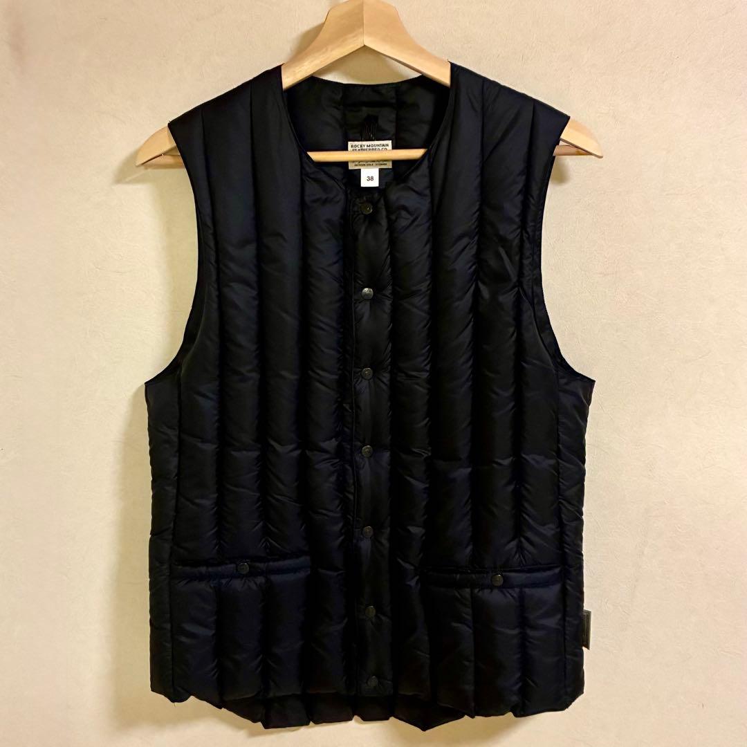 ロッキーマウンテン　シックスマンス　ダウンベスト　ブラック　38