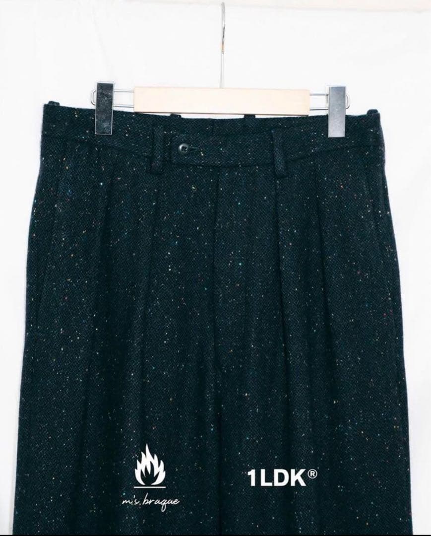 パンツ m's braque for 1LDK TUCKED BAGGY PANTS