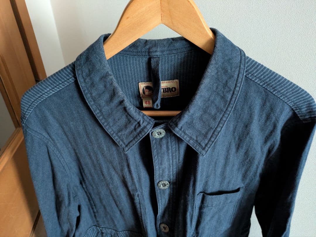 LYBRO フレンチワークジャケット クレイジーパターン ナイジェル