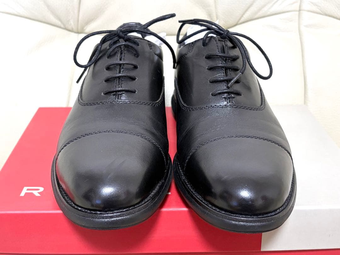 リーガルの革靴 ストレートチップ 24.5cm 黒 71WR