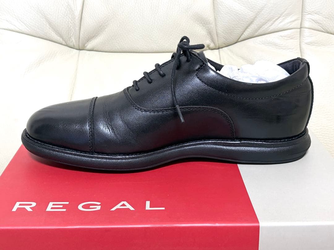 リーガルの革靴 ストレートチップ 24.5cm 黒 71WR