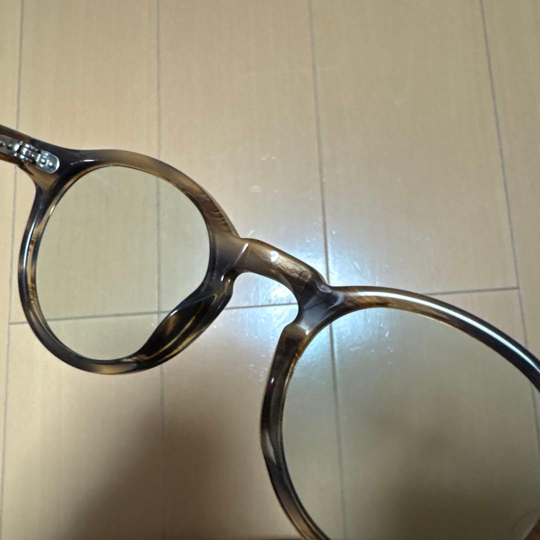 値下げ！　モスコット　ミルゼン　ブラウン　44　グリーンレンズ25%