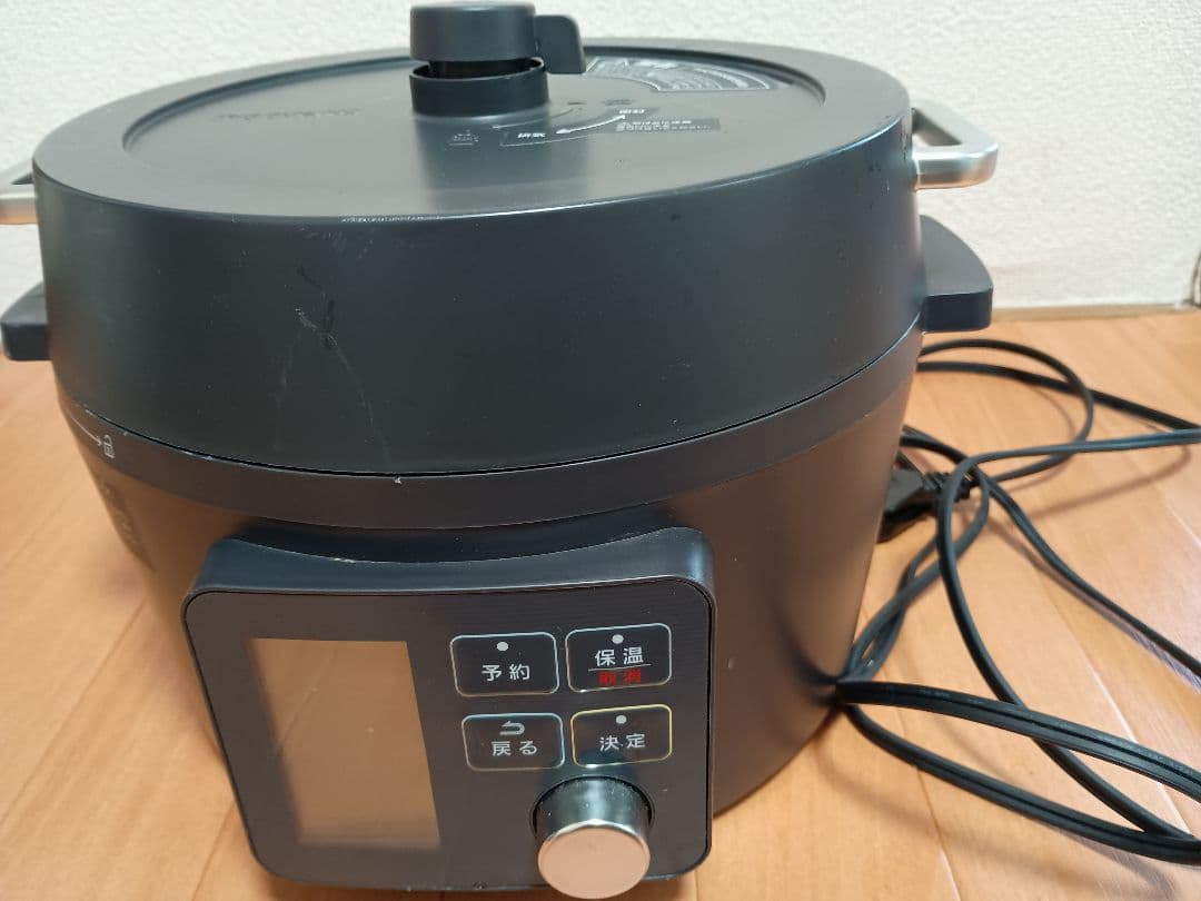アイリスオーヤマ 電気圧力鍋 KPC-MA4　4L ブラック