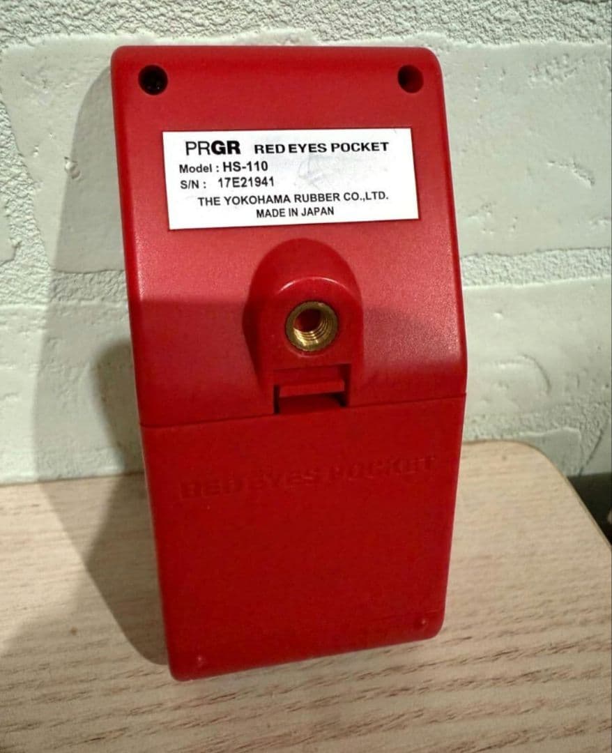 PRGR HS-110 レッド デジタル測定器