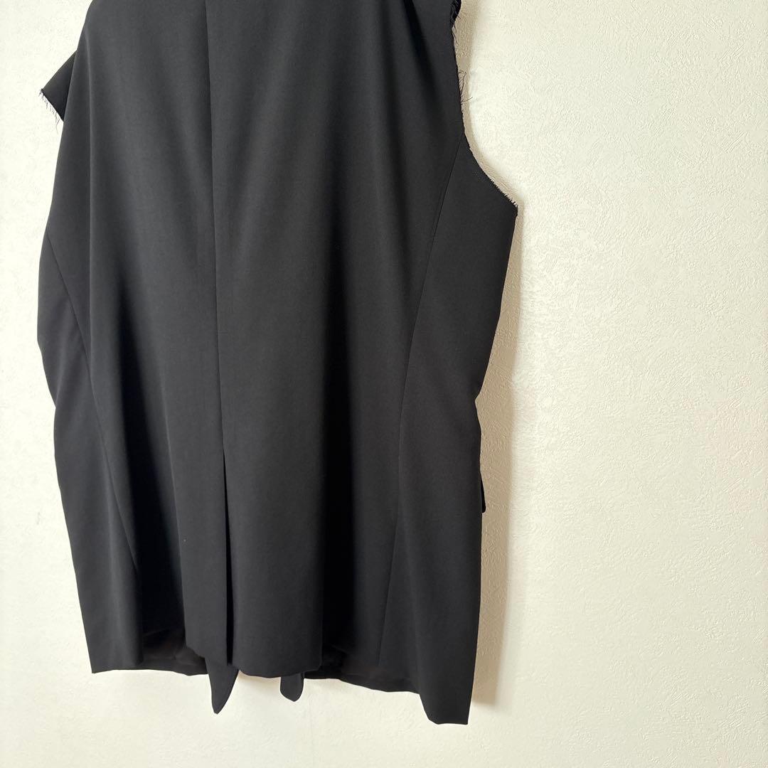 【極美品】BLACK commedesgarcons 25ss ジレ Mサイズ