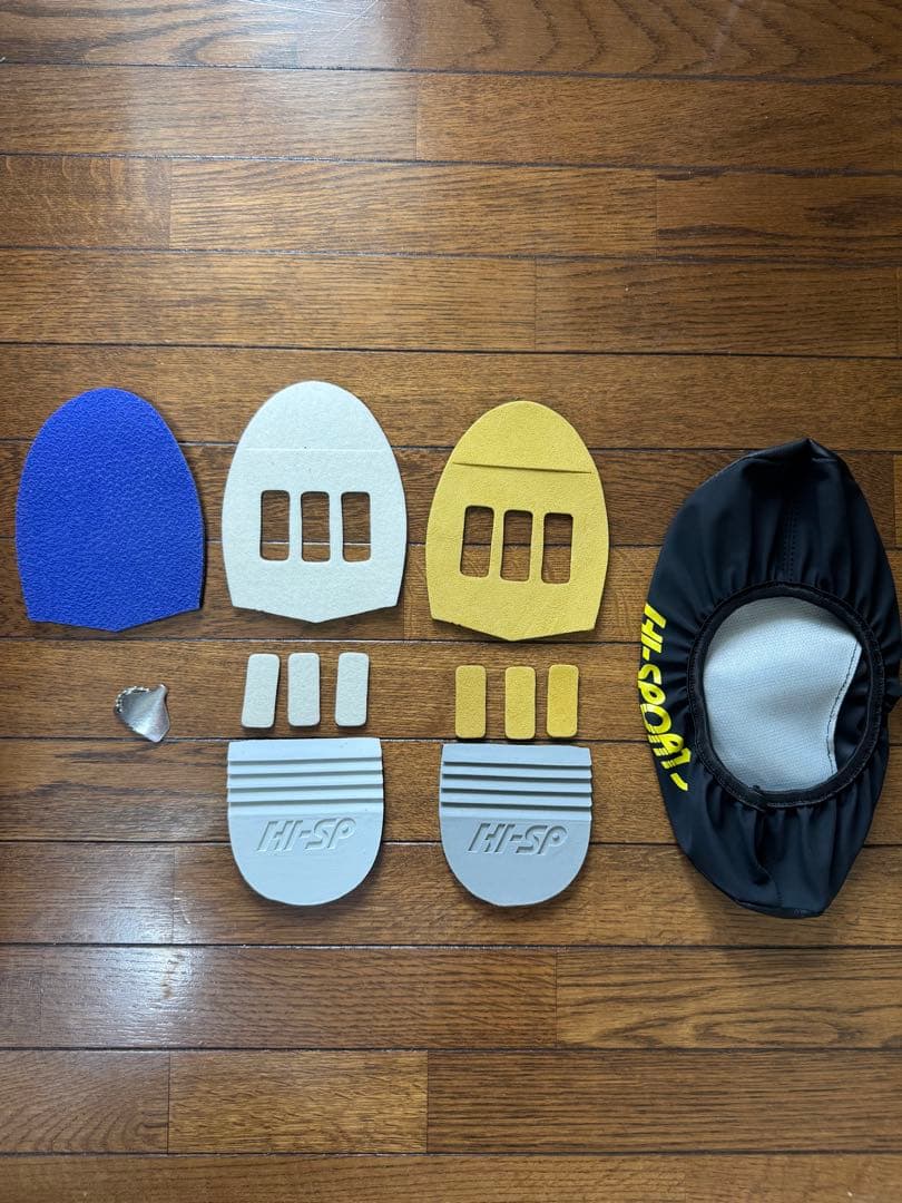 美品おまけ付きHI-SPリバップSTL ホワイト/パープル　26.5cm