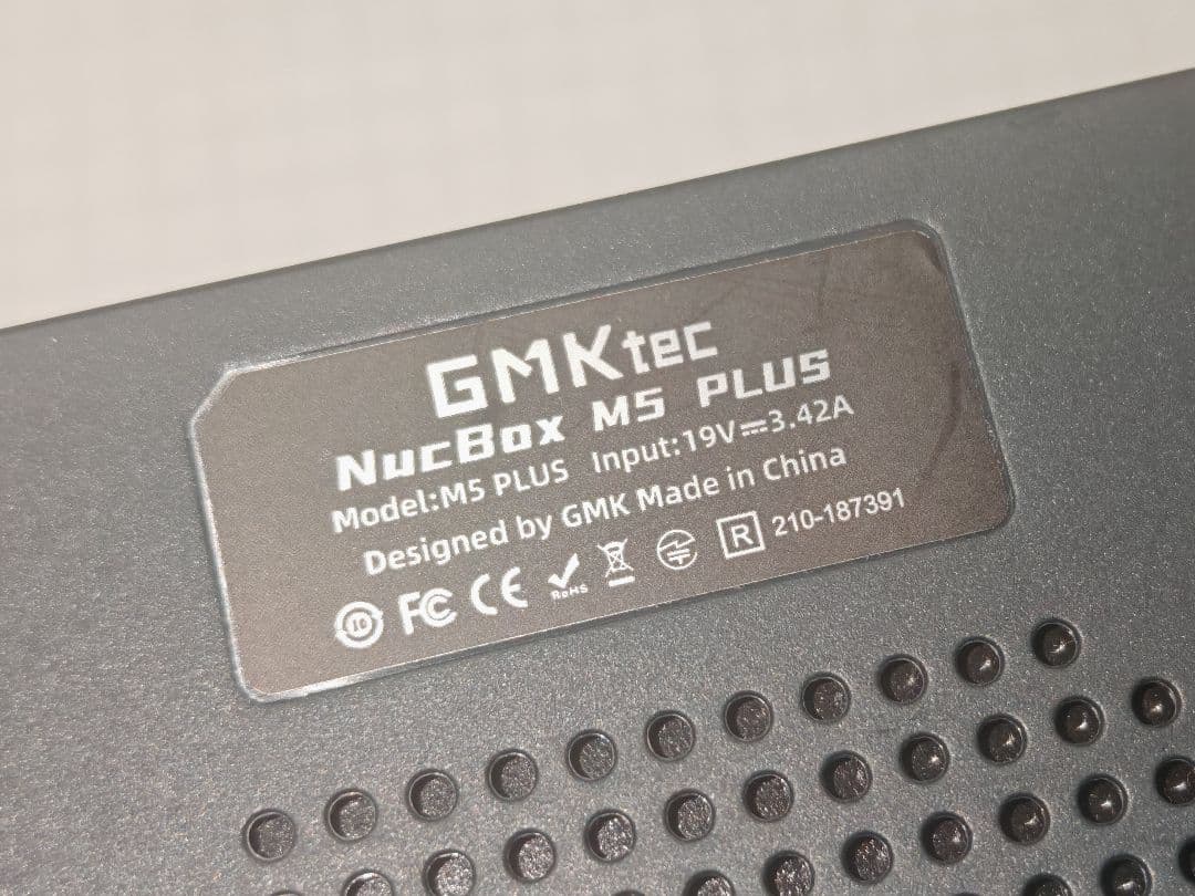 GMKtec NucBox M5 PLUS ミニPC Ryzen7