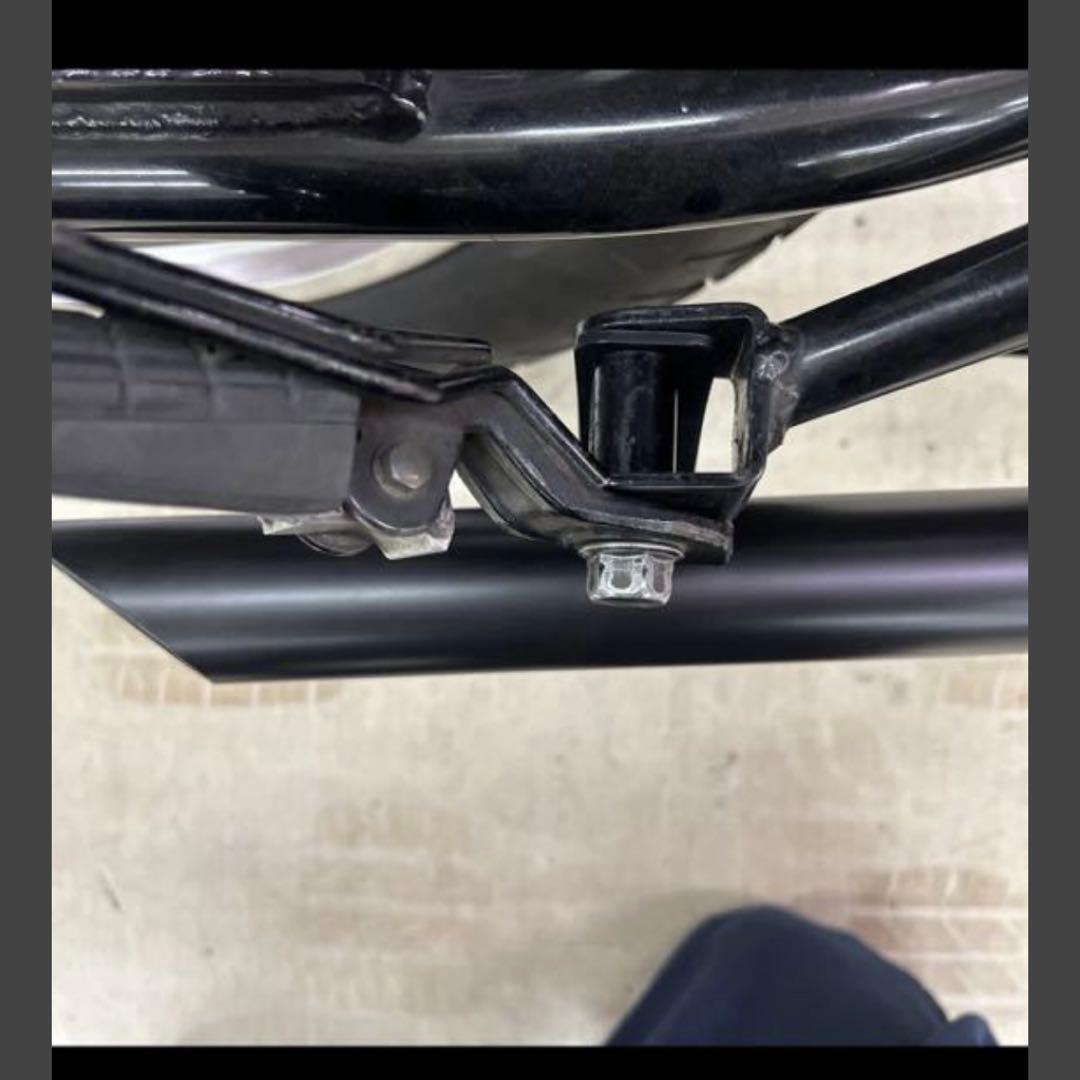 ぽ*ん様 ワンオフ　SR400 ショート菅　ドラッグパイプスラッシュカットマフラ