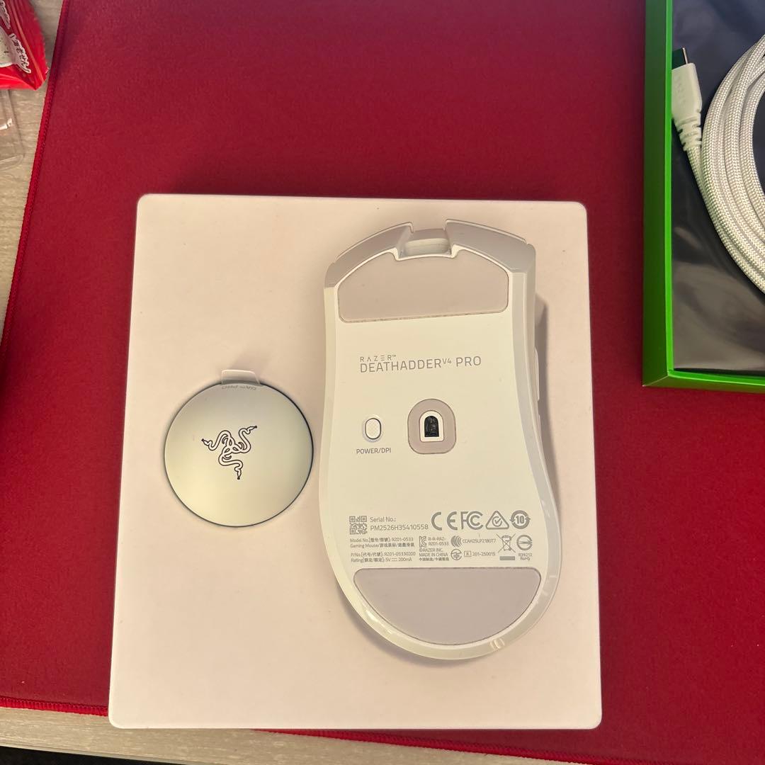 マウス・トラックボール Razer DeathAdder V4 Pro (White Edition)