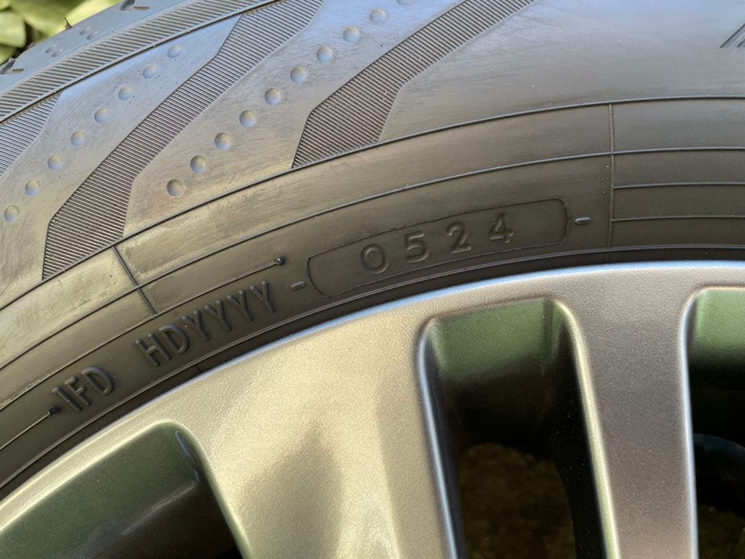 【美品】40アルファード純正18インチ タイヤホイール4本