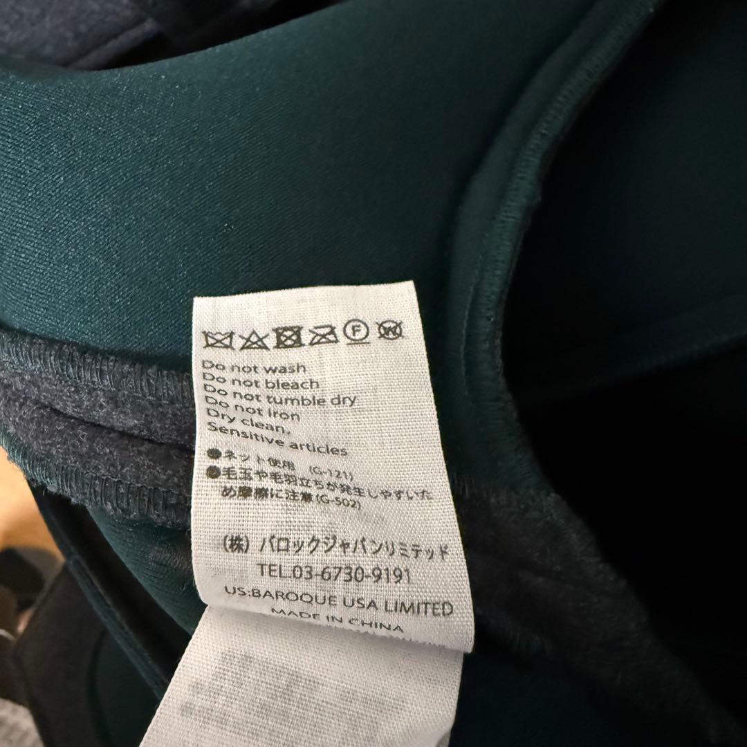 うさこ　エンフォルド　ウールボンディングショートコートチャコールグレー38