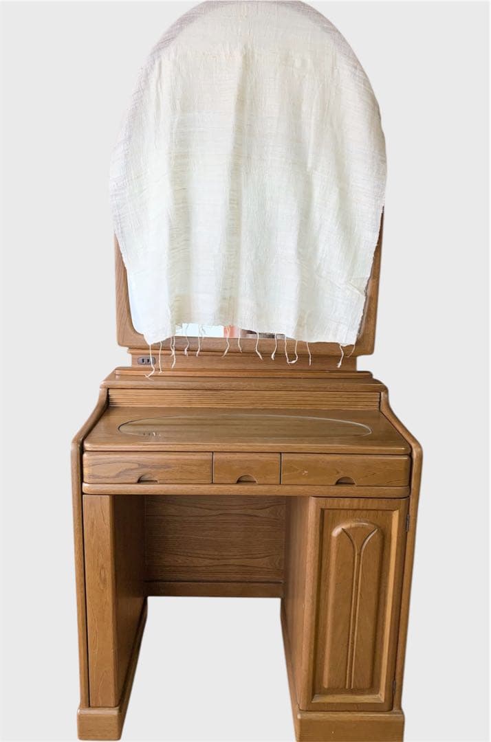 木製 クラシックスタイル ドレッサー 鏡台　椅子別売り