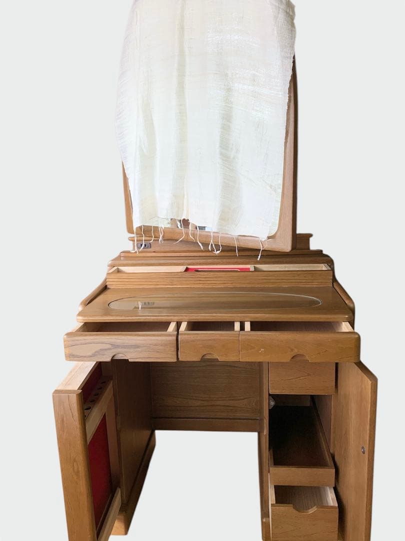 木製 クラシックスタイル ドレッサー 鏡台　椅子別売り