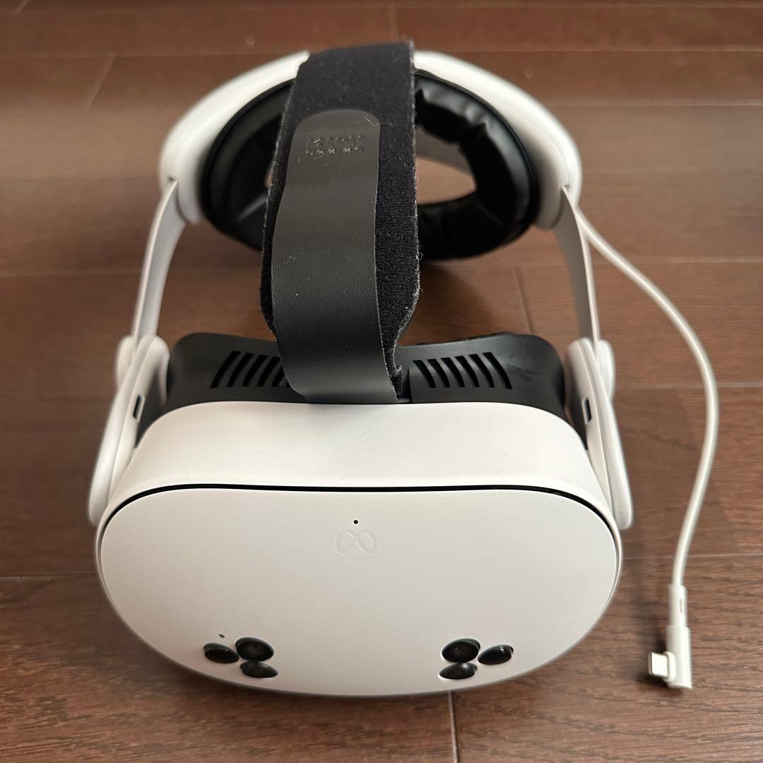 【美品】 Quest 3s バッテリー付きヘッドストラップ付