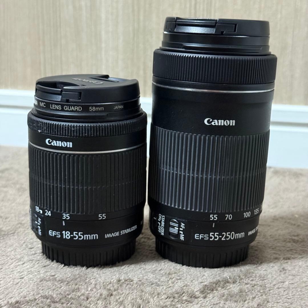 Canon キャノン　EOS 8000D ダブルズーム デジタルカメラ