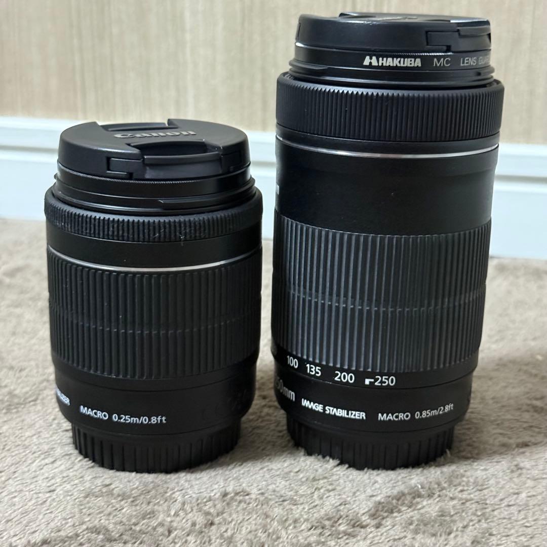 Canon キャノン　EOS 8000D ダブルズーム デジタルカメラ