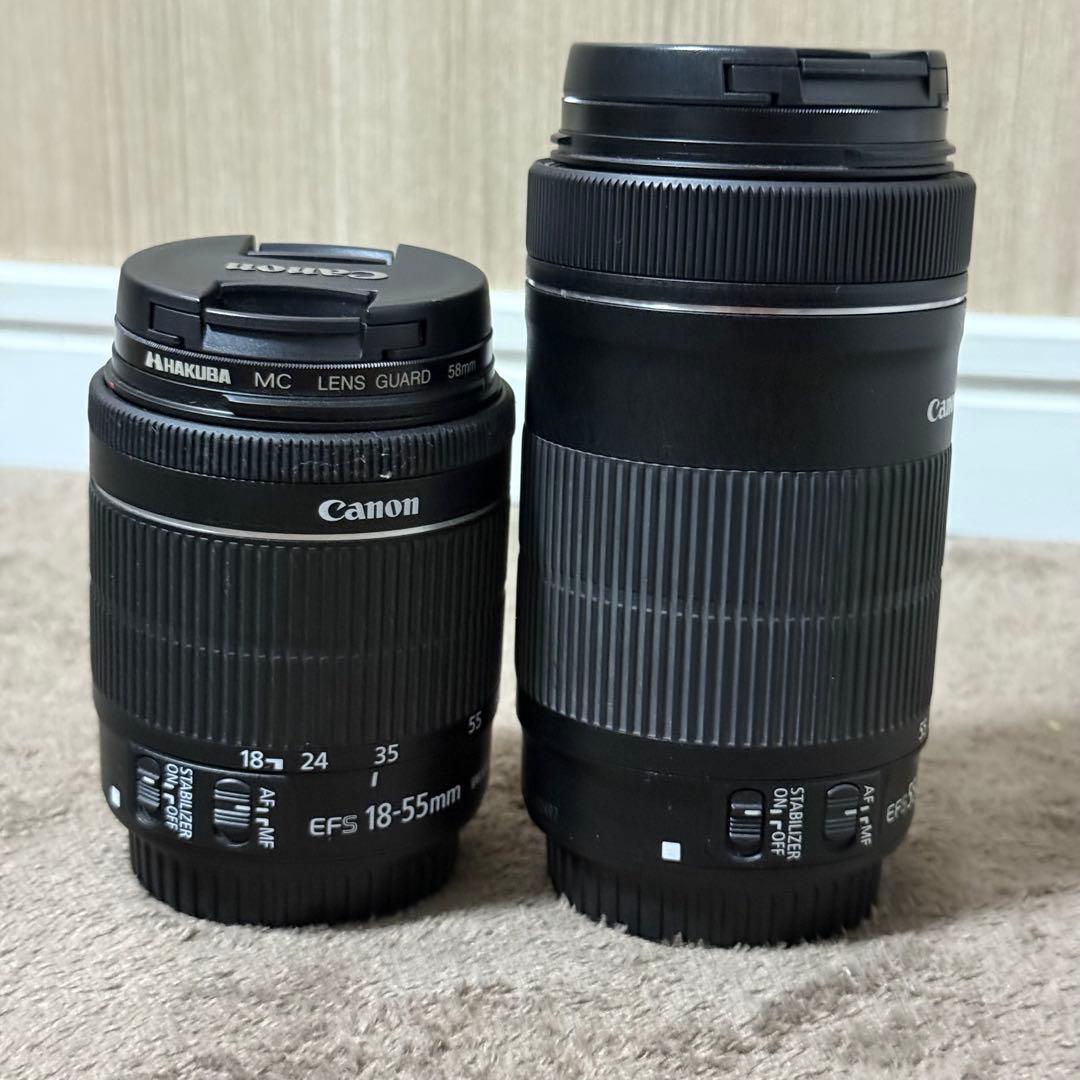 Canon キャノン　EOS 8000D ダブルズーム デジタルカメラ