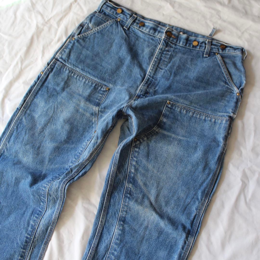 てらーんCarhartt ダブルニー ペインターパンツ DNM 40×36