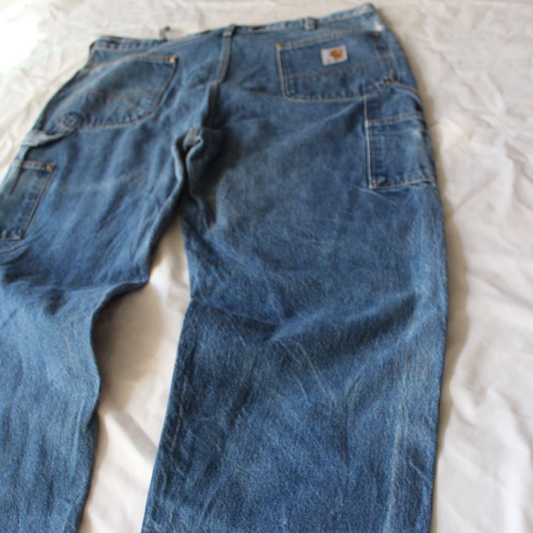 てらーんCarhartt ダブルニー ペインターパンツ DNM 40×36