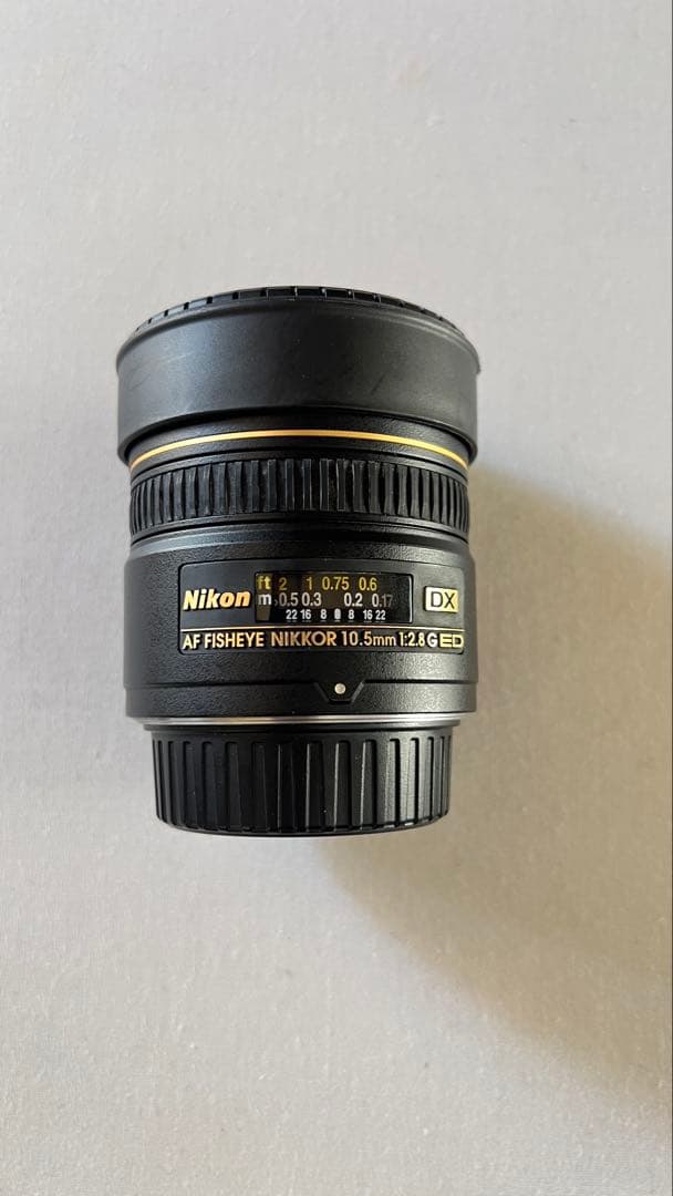 レンズ(ズーム) Nikon AF FISHEYE NIKKOR 10.5mm f/2.8G ED