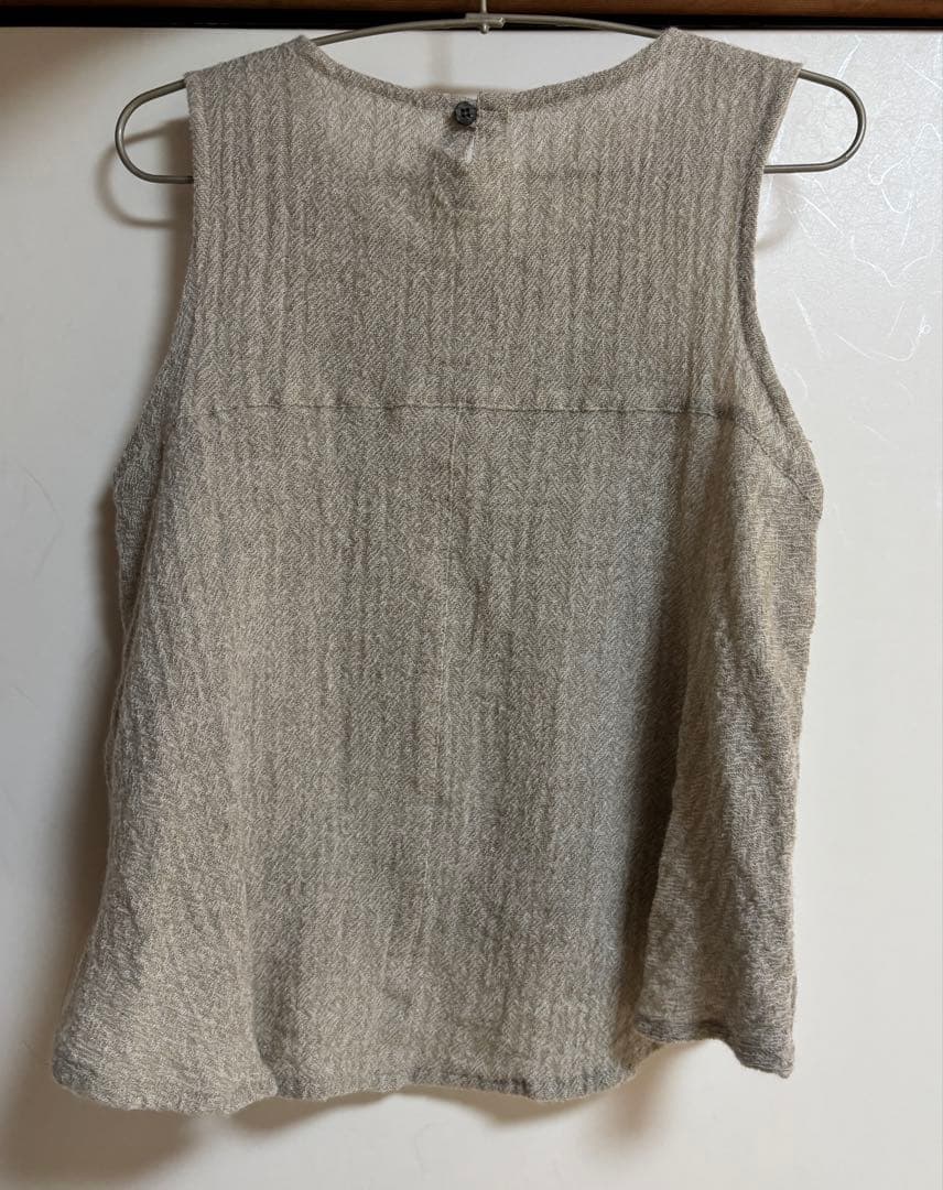 Le-Fluyフラワー刺繍 ベスト