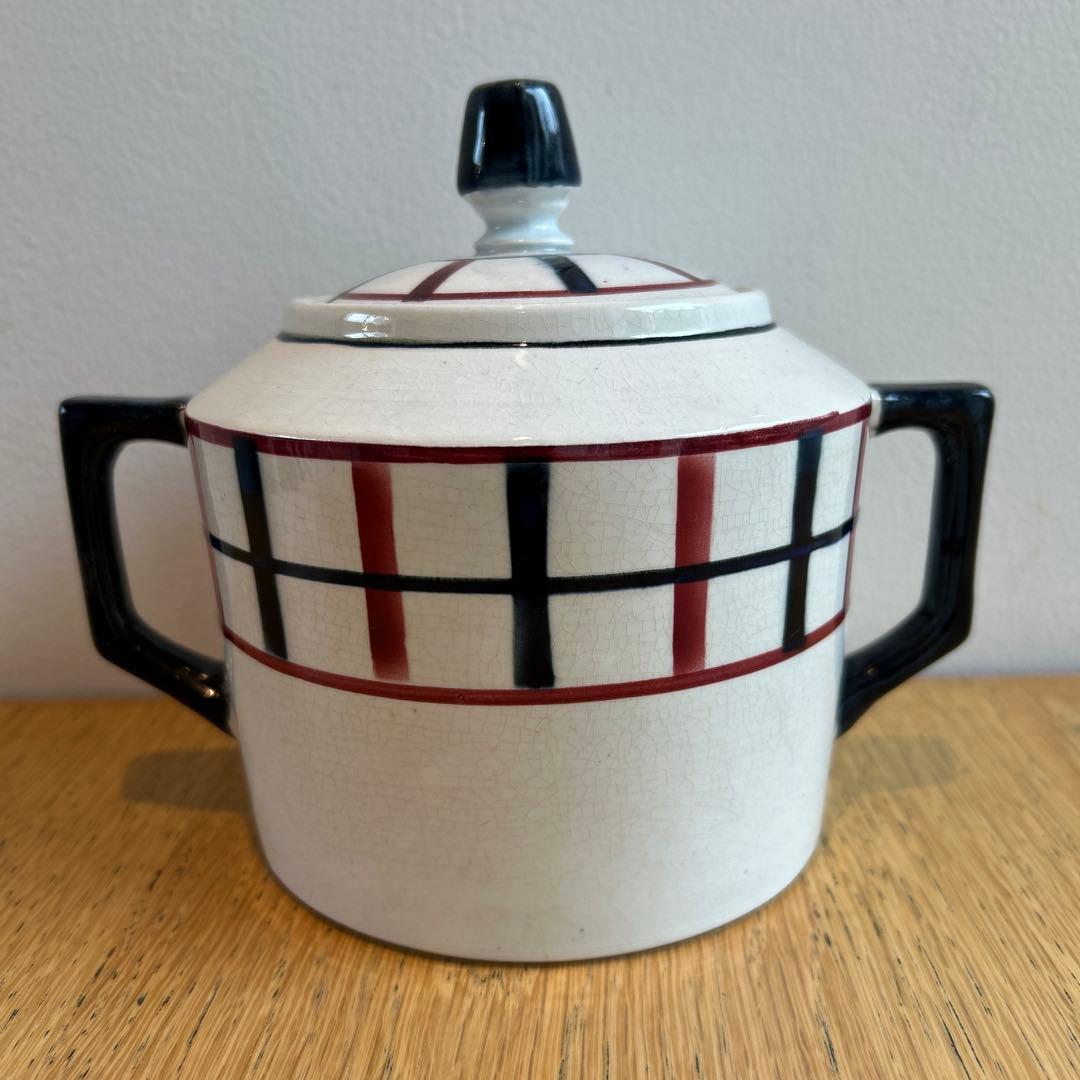 フランスアンティーク　サンタマン　バスク柄