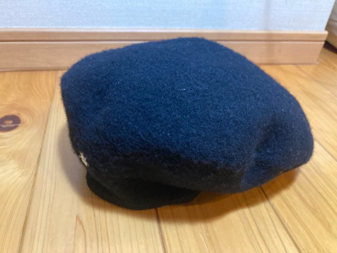 GDC × CA4LAカシラコラボWOOL BERETウールベレー帽ブラック黒