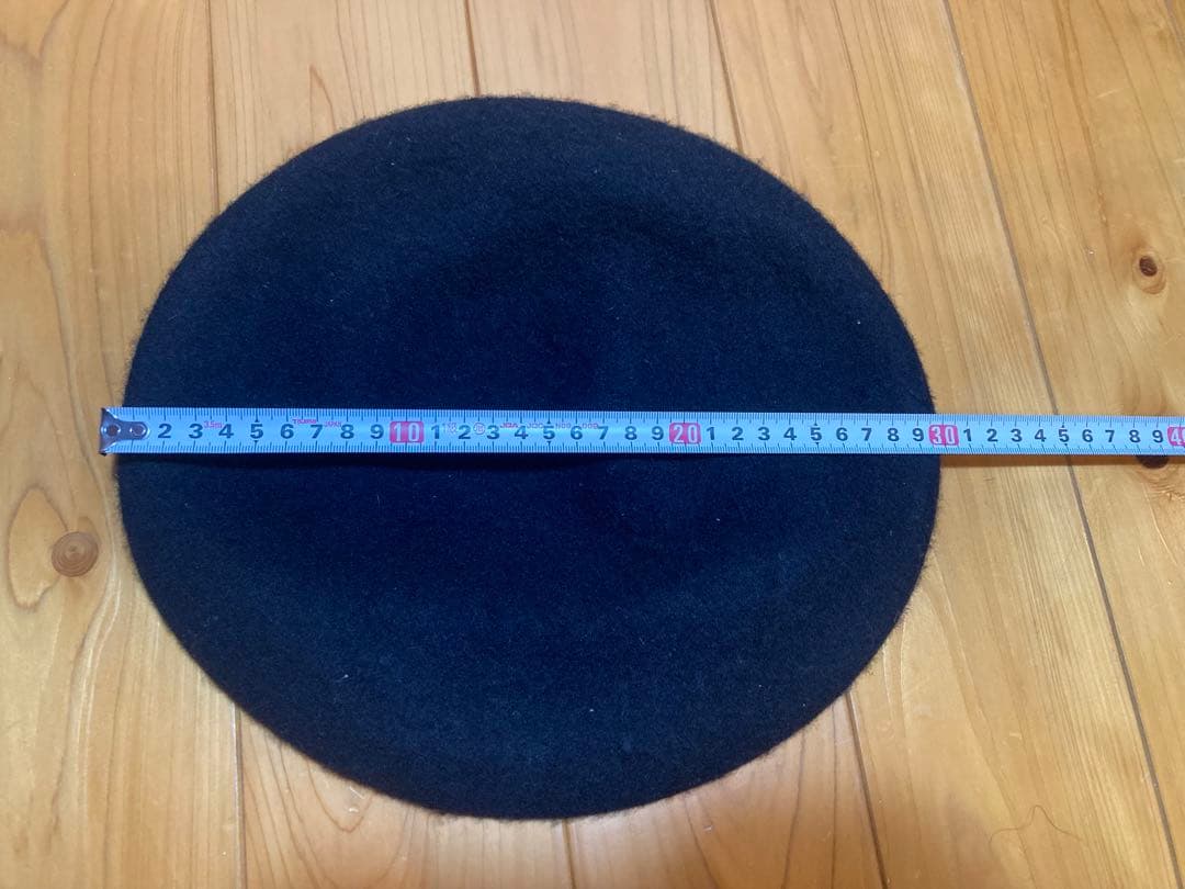 GDC × CA4LAカシラコラボWOOL BERETウールベレー帽ブラック黒