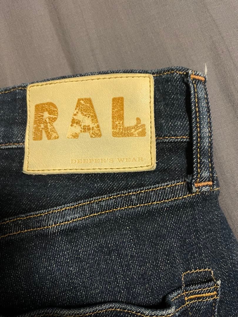 オールユアーズ×サークルズ ＲＡＬハイキックジーンズ 34インチ
