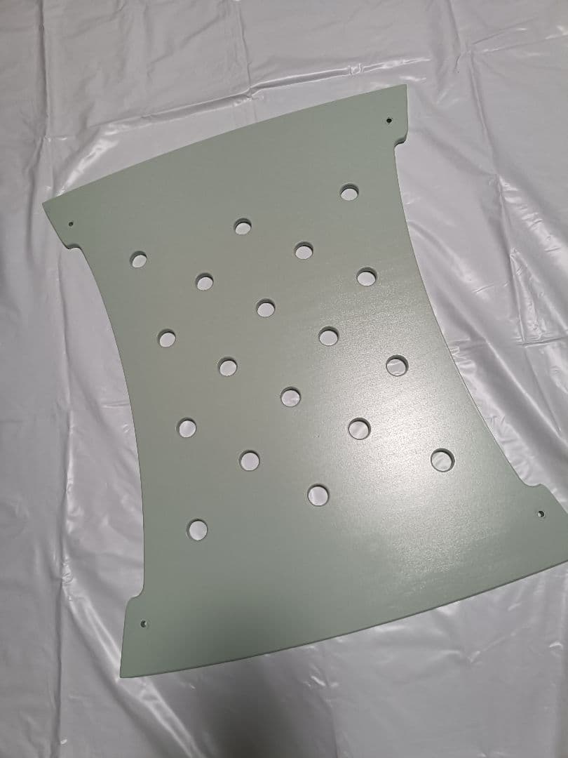 中古・良品　STOKKE ベビーベッド V2　ミントグリーン　おまけ付き