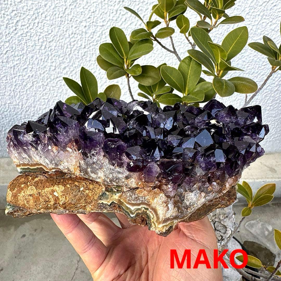 M1862☆アメジストクラスター1.7Kg☆ウルグアイ産☆天然石☆N51206