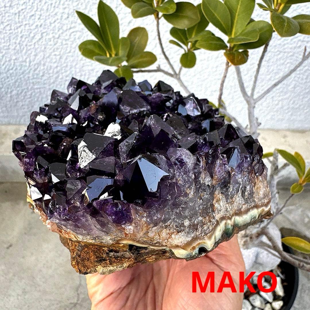 M1862☆アメジストクラスター1.7Kg☆ウルグアイ産☆天然石☆N51206