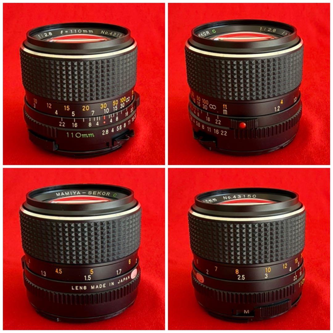 t*a様 マミヤ ★☆ MAMIYA-SEKOR C 110mm F2.8 レン