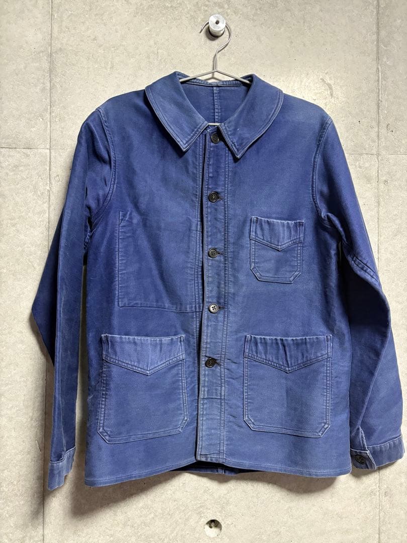 フレンチモールスキンジャケット　Vポケ