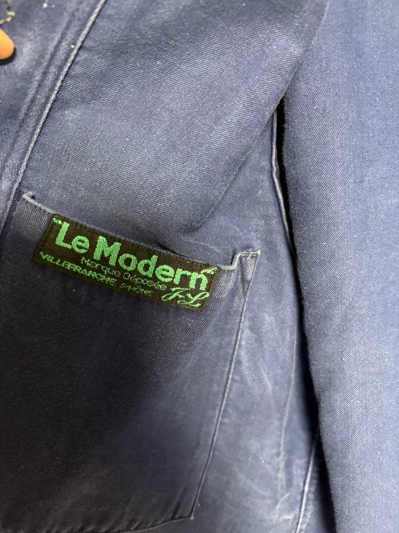 フレンチモールスキンジャケット　Vポケ