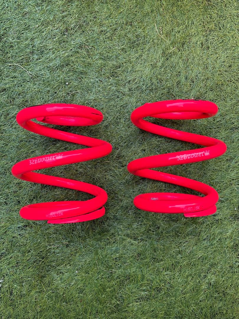 326powerリヤスプリング HI60-16K アルファード30後期AGH30