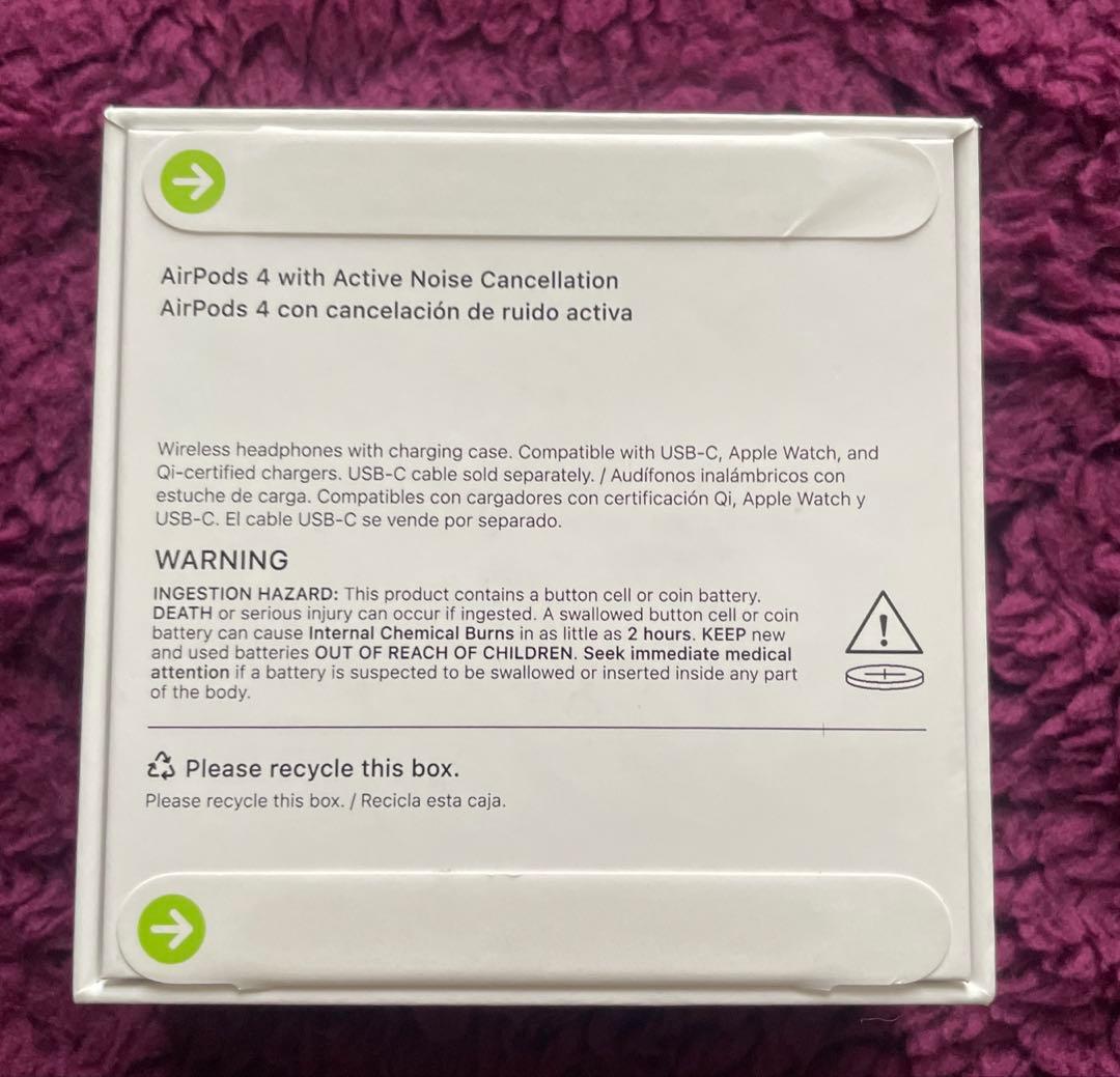 【ラスト1】AirPods 4 アクティブノイズキャンセリング