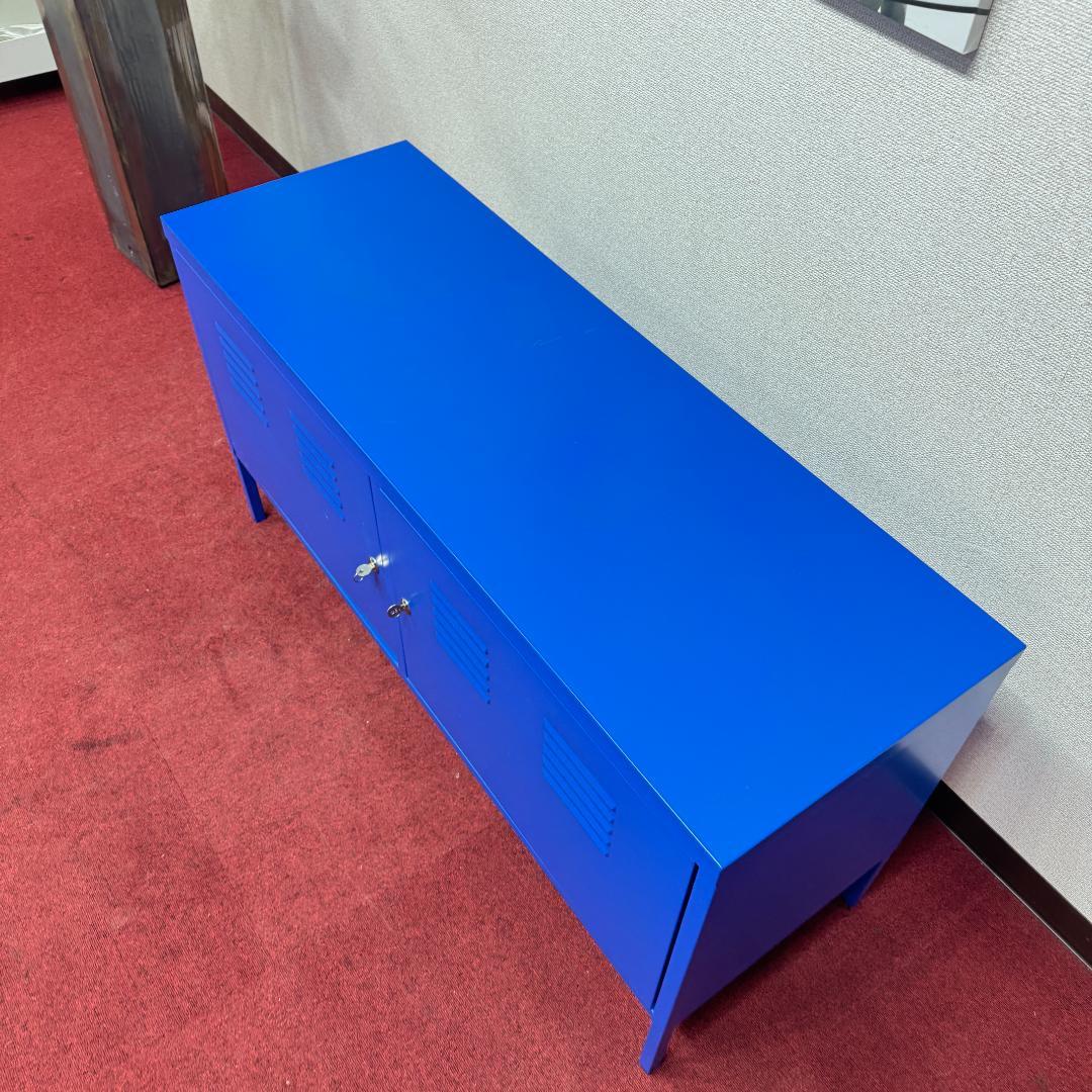 東京23区送料無料　IKEA イケア PS キャビネット ブルー 青 廃盤