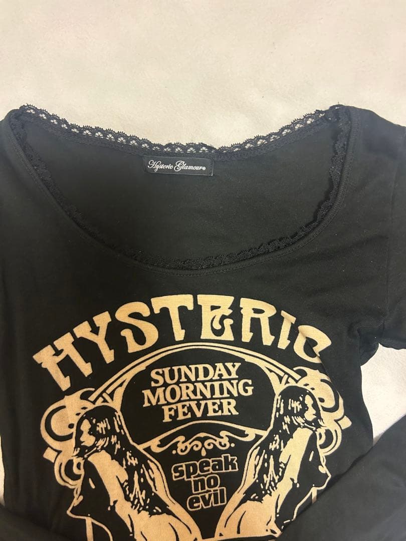 HYSTERIC GLAMOUR L/Sカットソー