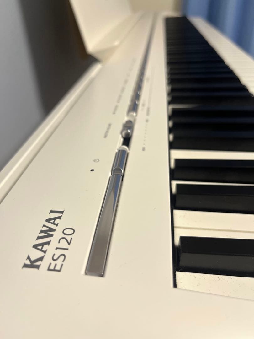 【美品】電子ピアノ カワイKAWAI ES120 White ピアノキーボード