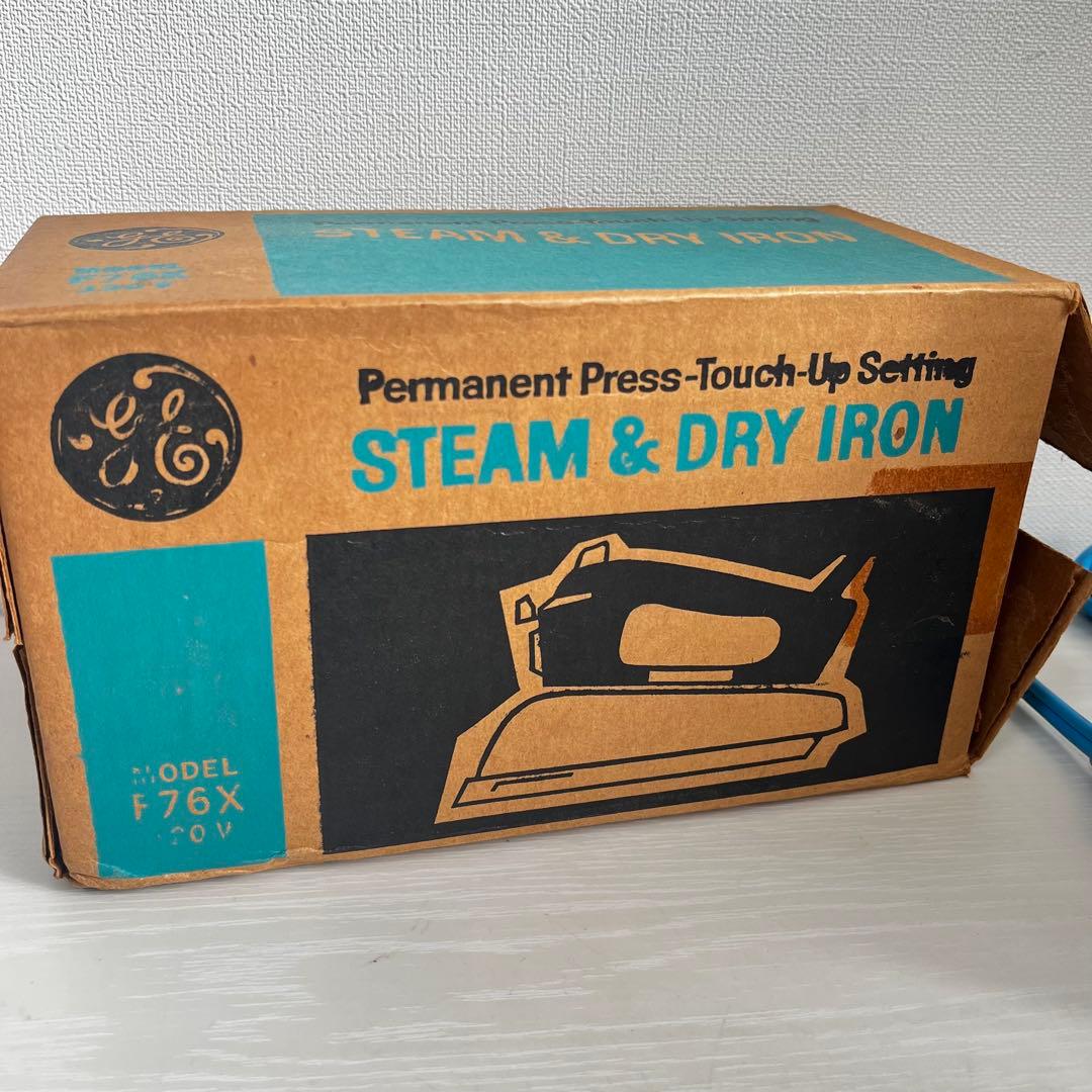 ゼネラルエレクトリック スチームアイロン◆F-76X型◆アメリカ製