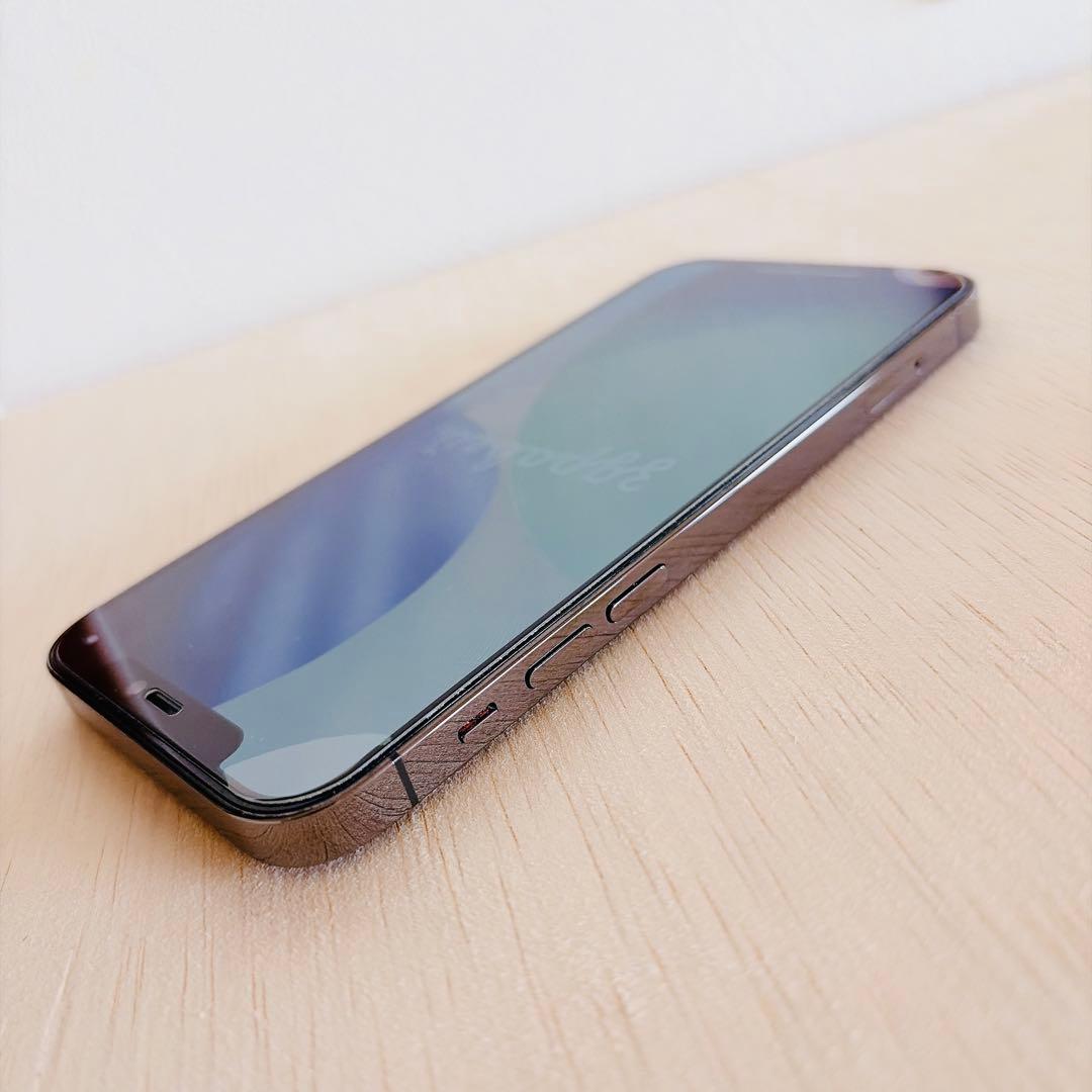 【美品】 90％ iPhone12pro 256GB グラファイト SIMフリー