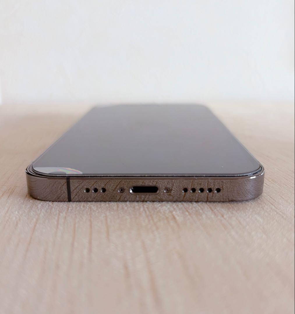 【美品】 90％ iPhone12pro 256GB グラファイト SIMフリー