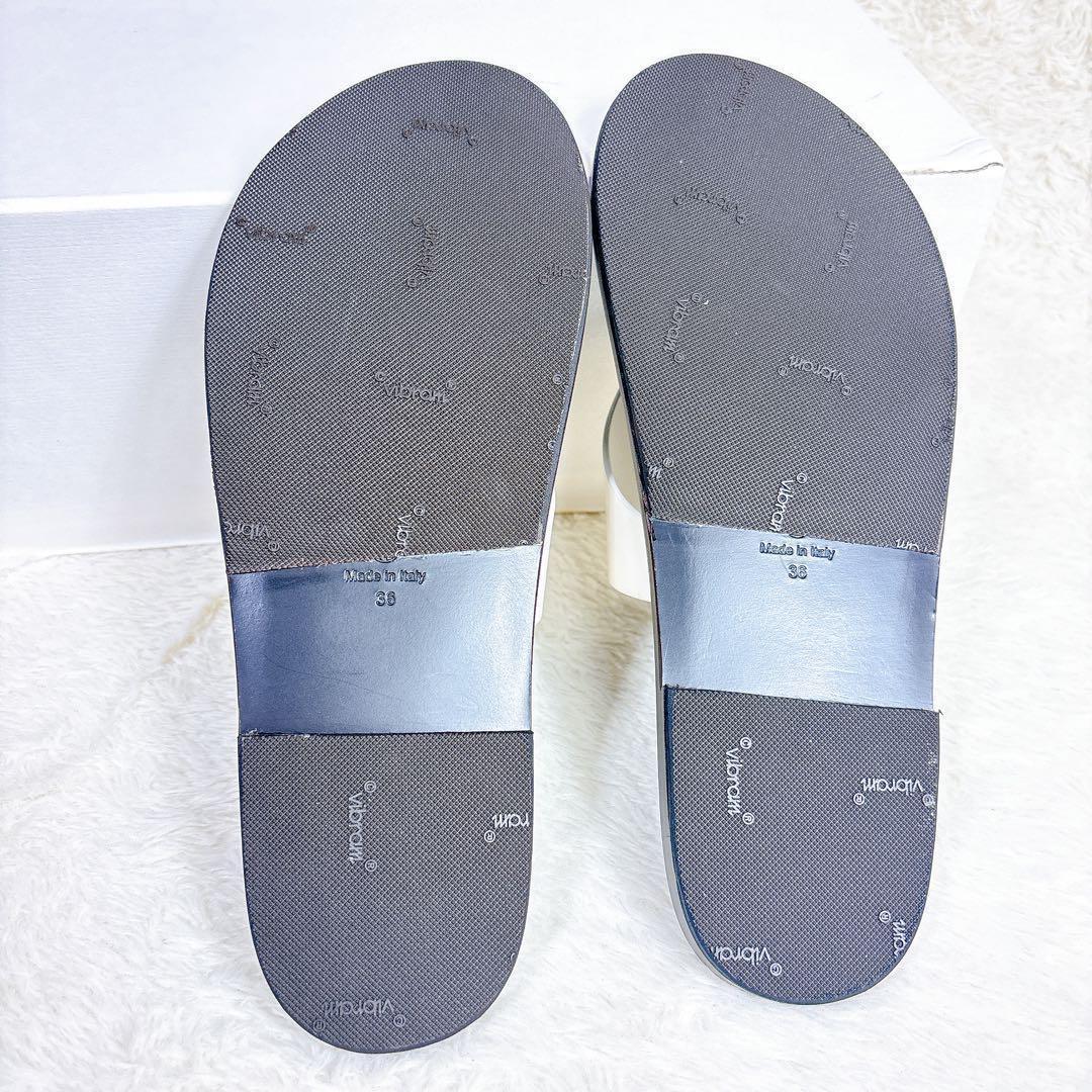 THE ROW ザロウ 23SS AVERY エイブリー レザートングサンダル