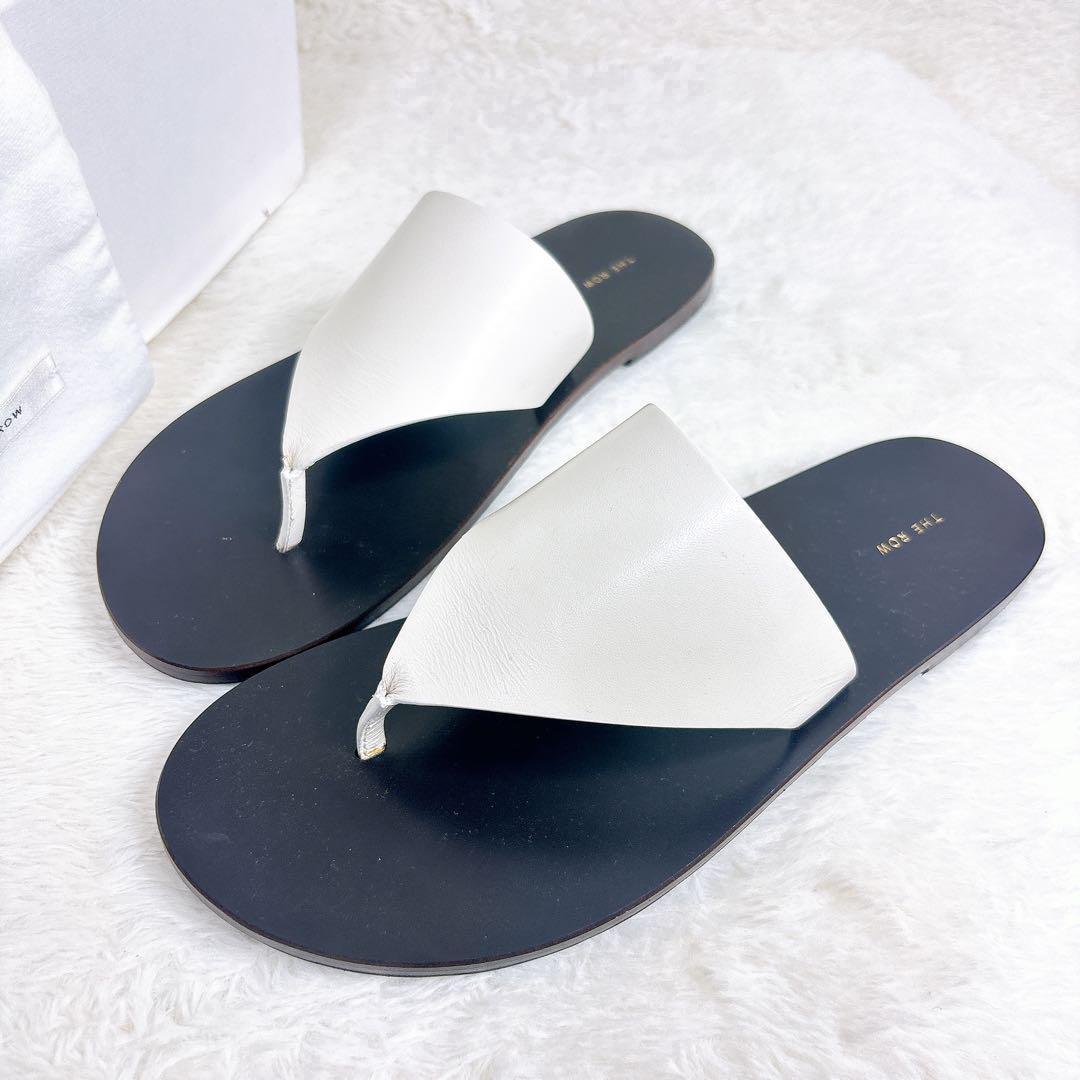 THE ROW ザロウ 23SS AVERY エイブリー レザートングサンダル